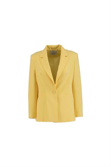 Sarı Blazer Ceket Pantolon TakımST050S60072003
