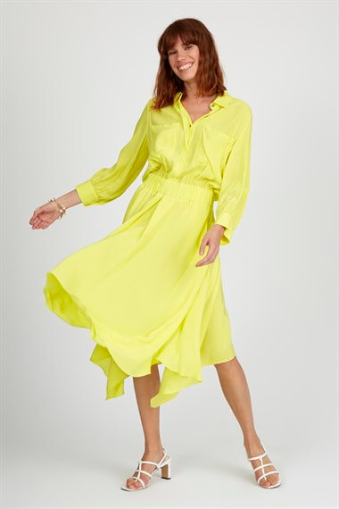 Limon Sarı ElbiseST050S4038601