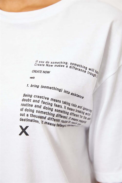 Siyah-Beyaz T-Shirt Şort TakımST060S83102002